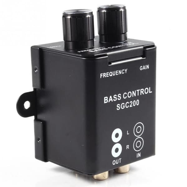 Auto Bil Fjernbetjening Forstærker Subwoofer Bil Lyd Equalizer Crossover Bas Controller 4 RCA Bas Equalizer Controller