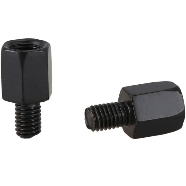 2 stk speiladaptere konverterer urmakeri 8mm til 10mm svart