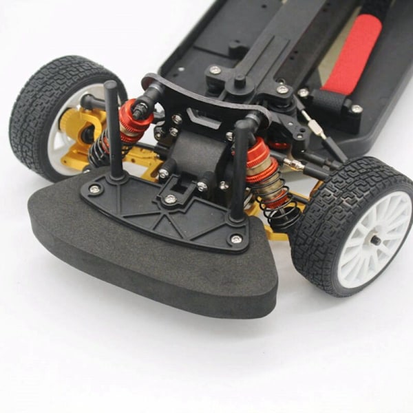 Bakre C-nav Metall Styrnavsadapter med Lager för LC RACING PTG-2 PTG2 1/10 RC Bil Uppgraderingsdelar, 1