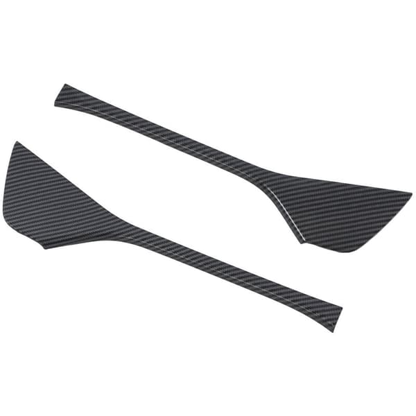 2 stk karbonfiber bil midtkonsoll armlene boks side stripe trim for ID.4X ID4X 2022
