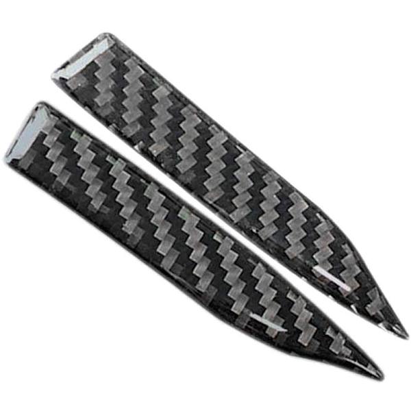 2 st Anti-Scratch Trim Sticker, Backspegelskydd Anti-Rub Strip Sticker Anti-Collision Strip