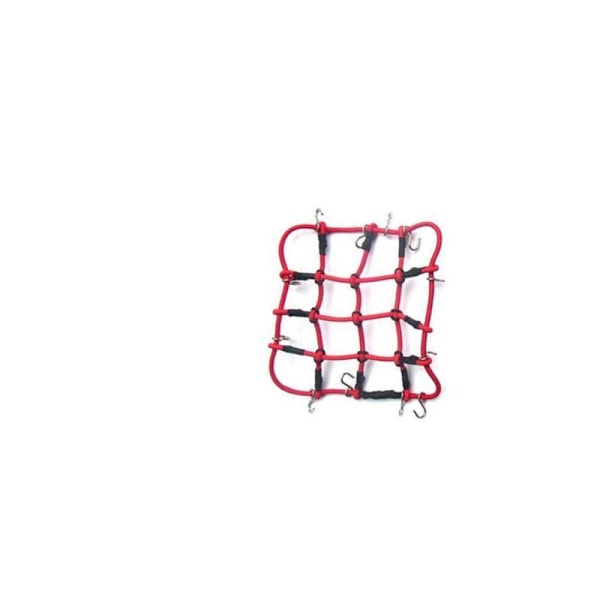 Kauko-ohjattavan auton osat, tarvikkeet, joustava matkatavarateline 1/12 MN D90 D99 MN99S, punainen