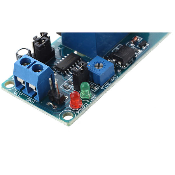 SRD-12VDC-SL-C NC-timer med 12V DC tidsstyring