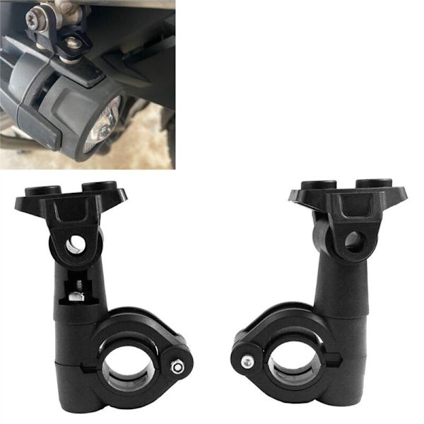 4x motorsykkel spotlight monteringsbrakett LED hjelpe tåkelys for -R1200GS F800GS/F700GS