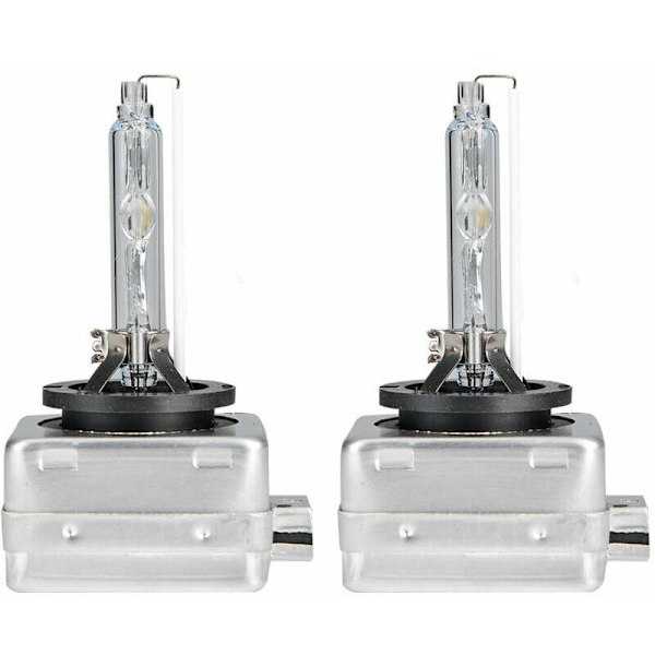 2 stk. D3S 6000K 35W Xenon Lampe med Jernbeslag til HID Lang Levetid Ultra Lysstyrke