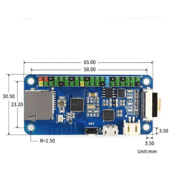 ESP32 Utviklingsmodul ESP32 WiFi Bluetooth Kamera Utviklingskort OV2640 for Arduino
