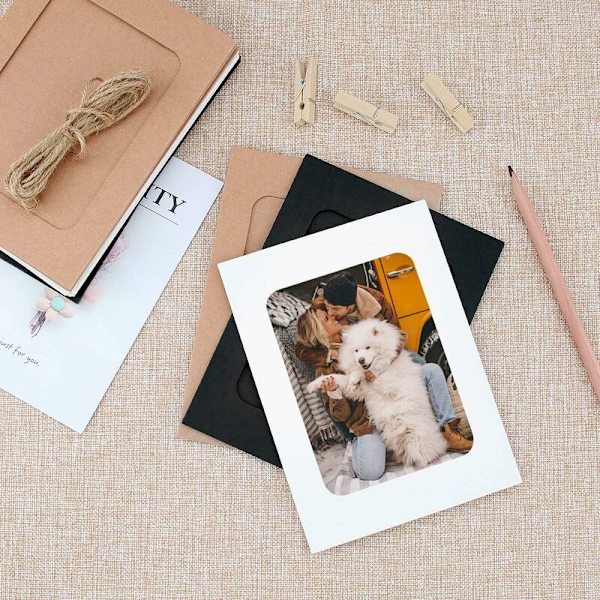 30 hängande DIY-pappersfotoramar-