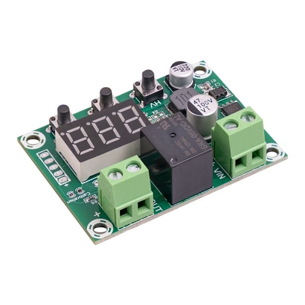 6V-80V Batteri DC Spännings Skyddsmodul Hög Spänning Underspänning Batteri Frånkoppling Utmatning Skyddskort
