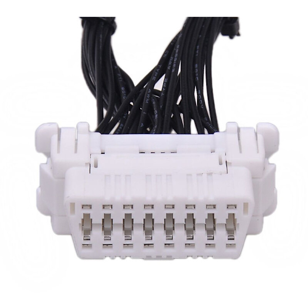 30CM OBD2 OBDII J1962 16-nastainen Y-kaapeliliitin Auton jatkokaapeliadapteri