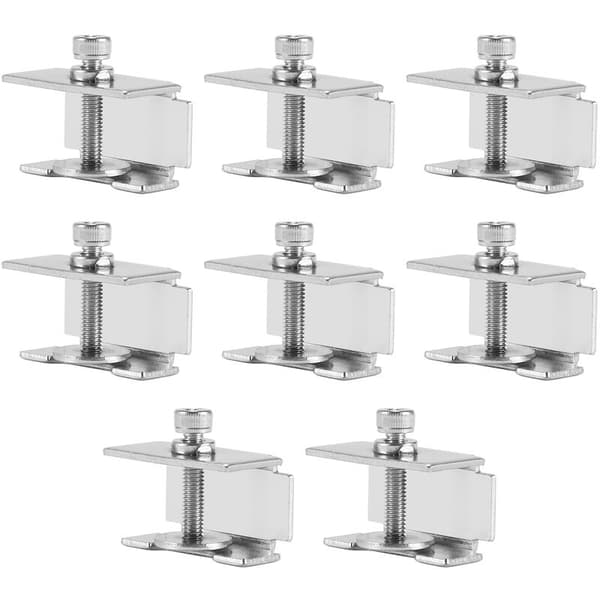 8 stk. 3D-printer glasplade clips klemmer til 3/3 Pro 5/Plus -20 PRO, -10S Pro 3D-printer tilbehør