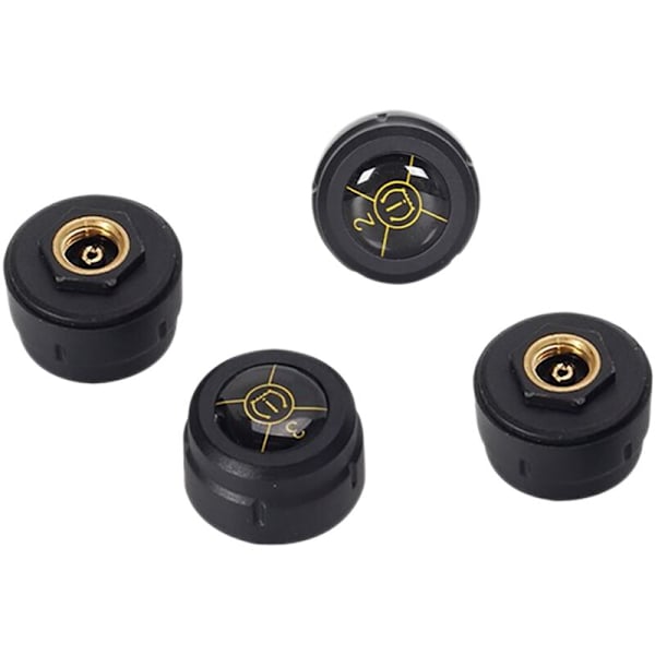 Bluetooth 5.0 Bil TPMS Däcktryckslarmsystem Sensor Android/IOS Däcktrycksövervakningssystem 8.0 Bar