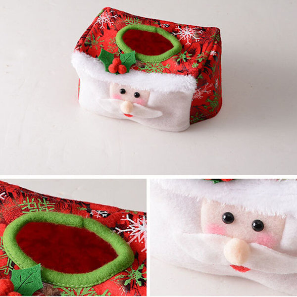 Julklapp - Vävnadslåda med Jultema, Dekoration för Hemmet
