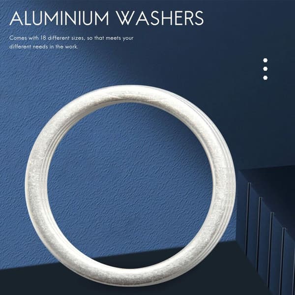 450 stk skiver av aluminium