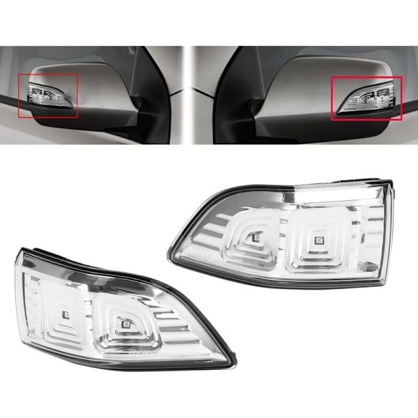 Høyre side LED speil lampe bakspeil blinklys indikator for Sedona 2011-2014