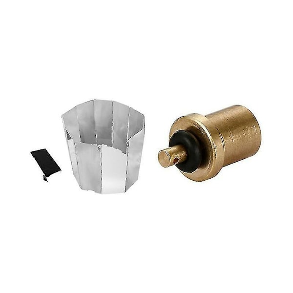 1 Set Vikbart Spis Er Cam Picknick 1 Set Gasadapter För Utomhus Cam Spis
