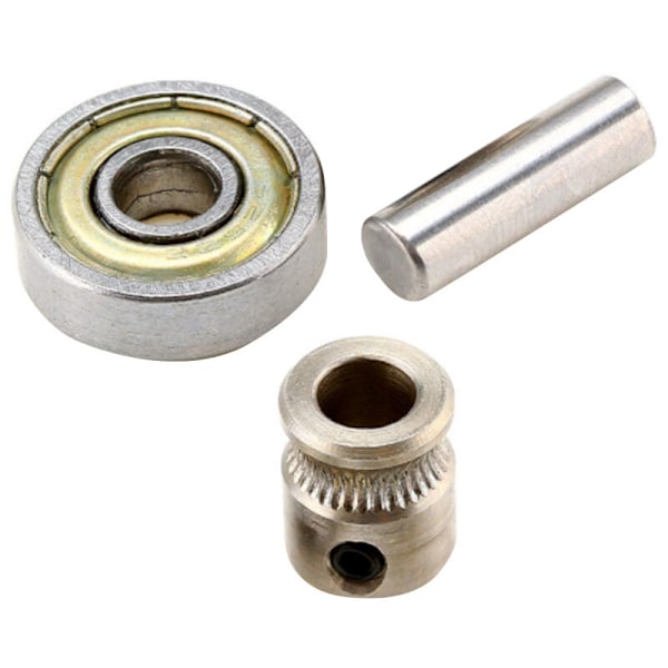 3D-skrivar Extruder Växel 625ZZ Lager Axel Kit för Mk3 MMU2 Prusa I3 MK2.5 / MK3 Multi Material 2.0 Kullager Set