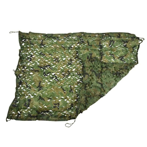 3X Kamouflage Nät - 2M x 1.5 Skytte Gömma Armé Jakt Oxford Camo Tyg
