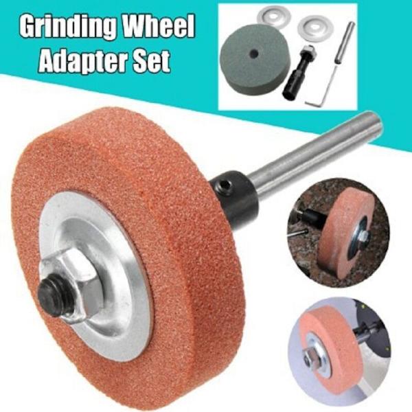 70X20X10Mm Slibesten Adapter Ændret Elektrisk Boremaskine Til Slibning Maskine - Orange