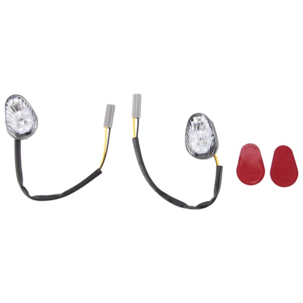 2 st LED-blinkers, infällda indikatorlampor för YZF R1 R3 R6 R6S FZ6 FZ1 FZ FZ6R FZ07 FZ8 FZ09 TMAX MT-07 MT-09