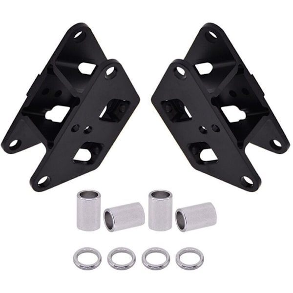 2 st CNC-aluminium Y-portalstyrning 3D-utskriftstillbehör för ultrahöga för VzBoT 3D-skrivare