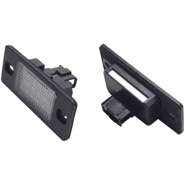 2 st fel LED-nummer skyltbelysning för Golf 5 Touring