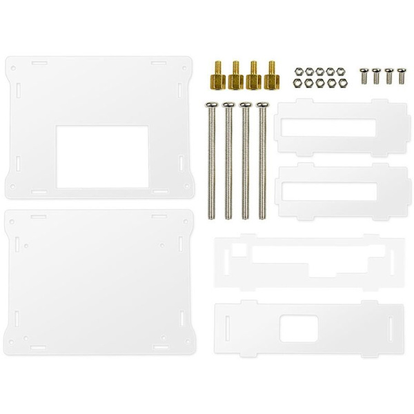 Akrylveske for Nano 2GB Development Kit Development Board Beskyttende Skall