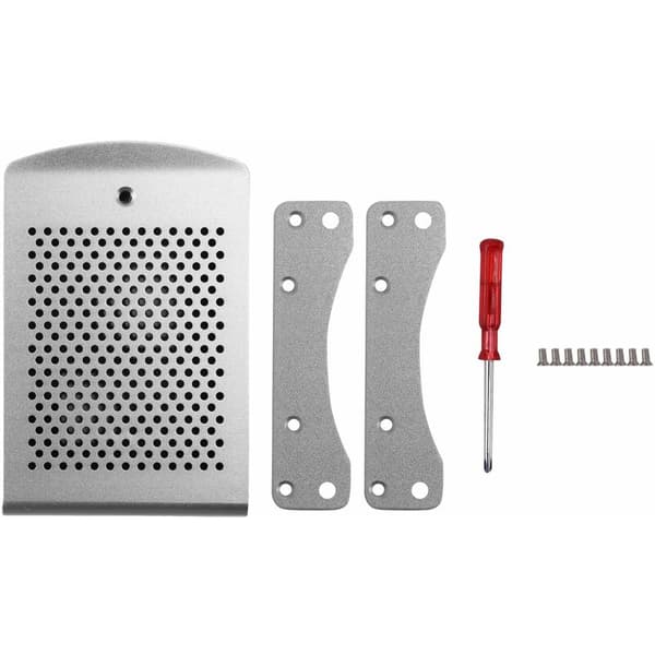 Aluminiumhölje för Raspberry Pi 3, metallhölje, kompatibelt med Raspberry Pi 3 modell B (silver)