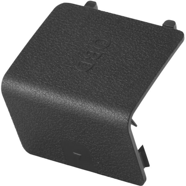 Til 3-serie E90 E91 E92 E93 OBD-diagnosestik-stikdæksel Dekorativt panel LHD Sort 51437147538