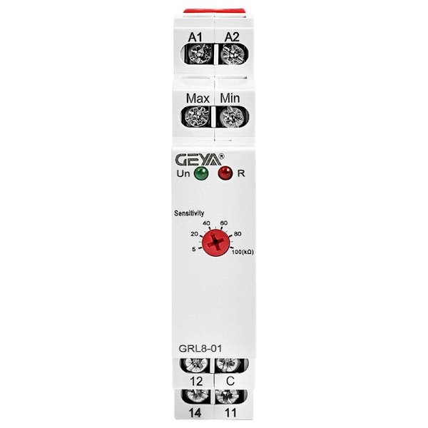 GRL8-01 Level Control Relay Liquid Monitoring Relay 2 Levels Mode 10A/24-240V