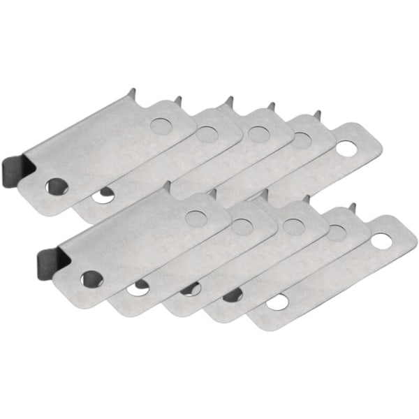 10-pack klämmor för 3 Pro-säng, 7 mm klämma för 3 V2 3S 3D-skrivare uppvärmd säng glasbäddplatta
