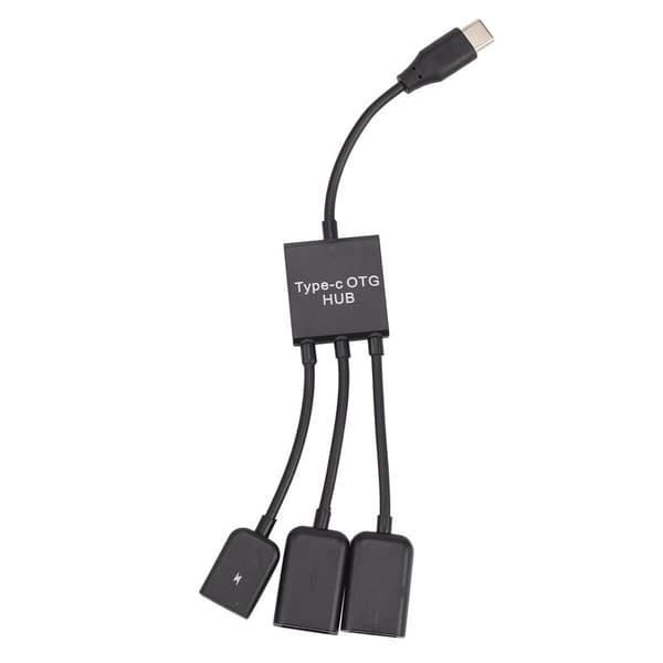 Usb 3.1 Type C -liitin 2 kpl USB A 2.0 + -Usb 3-in-1 OTG-keskittimeen
