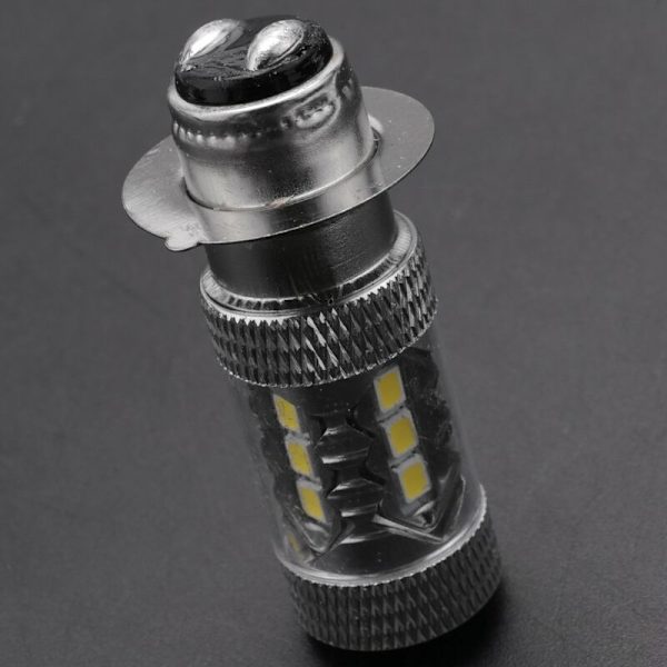 LED-polttimot H6, 12V valkoinen P15D-1 / H6M 80W sumuvalopolttimo Auton merkkivalo 6000K Auto LED-pysäköinti 12V Korvaa Xenon-valo