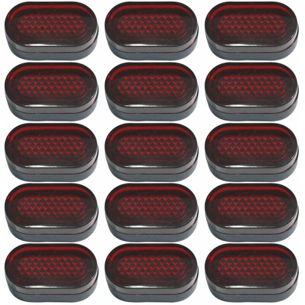 15 stk. serie elektrisk scooter baglygter LED baglygte bremse baglygte til scooter skateboard