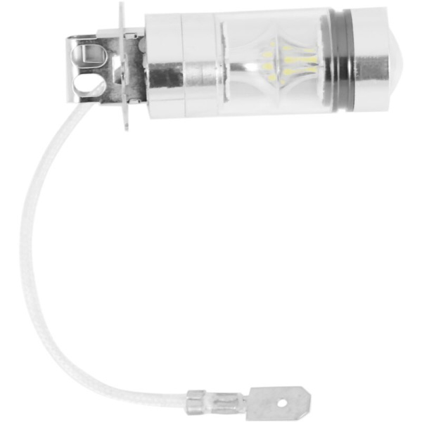 2 kpl 6000K valkoinen LED H3 100W 2323 auton sumuvalopolttimo DRL