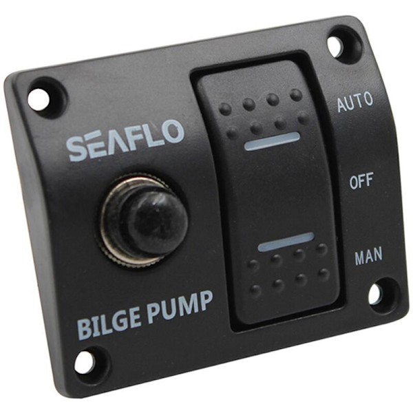 Til Bilgepumpe Bilgepumpe Kontrol Afbryder Auto Pumpe Panel Afbryder 3 Vejs Afbryder Panel