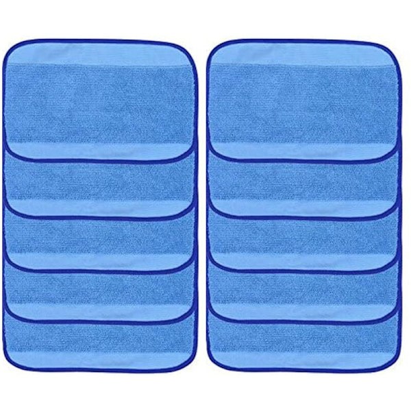 Mikrofiber Rengöringsdukar, Mop Pads Kompatibla med iRobot 380t/320/4200/5200C Robotdammsugare (10-pack)