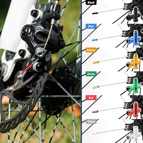 120 stk. Serie B Cykelbremsekabel Endekapper Endekapper Skifter Crimp Endekapper, Kabel Kabelsæt til Cykler