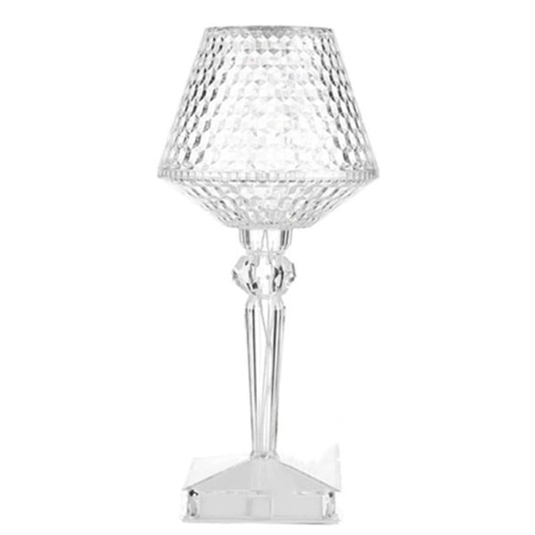 16 farver touch krystal bordlampe USB dæmpning romantisk sengelampe dekorativ bordlampe til restaurant bar