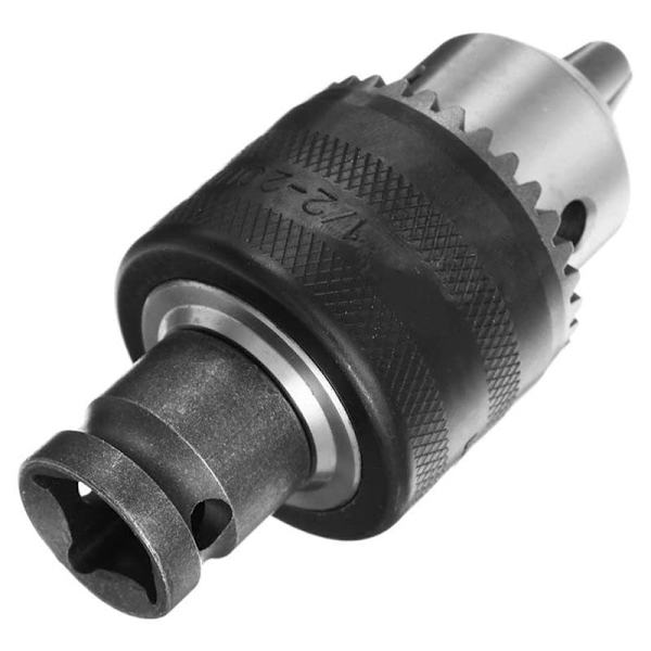 1,5-10 mm 1/16 tum - 3/8 tum kapacitet nyckelborrchuckomvandlare nyckel 1/2 tum fyrkanthylsadapter