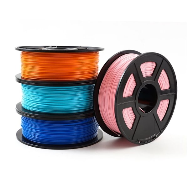 3D Printer Filament, 1,75 mm, 1 kg Spole, Glat Forbrugsmateriale, Pink