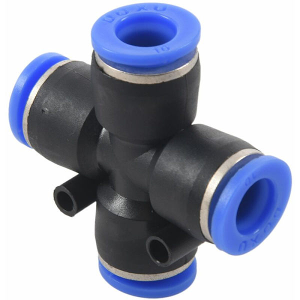 10 mm 3/8 tum pneumatisk lika koppling tryckluftsslang snabbkoppling 5-pack