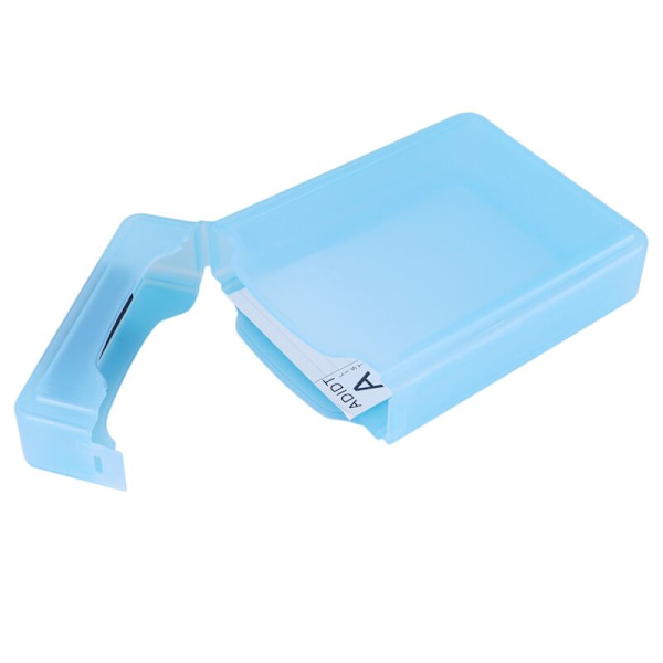 5 stk 3,5\" bærbar IDE Sata HDD-kabinett Ekstern stasjon Harddiskbeskyttelse Plast Tilfeldige farger