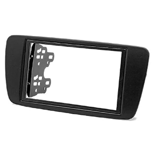 2 DIN CD-adapter trim stereo panel radiogränssnitt bilram fascia för SEAT 2008+
