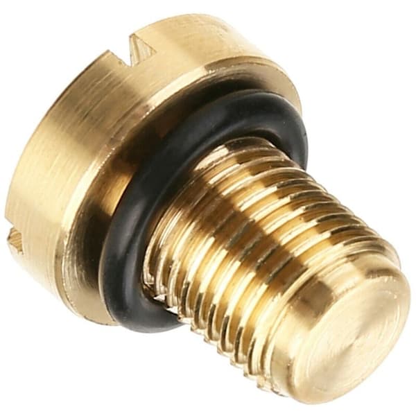 17111712788 Radiator Overflow Coolant Expansion Tank Bleed Screw Gold for E36 E39 E46 Etc.
