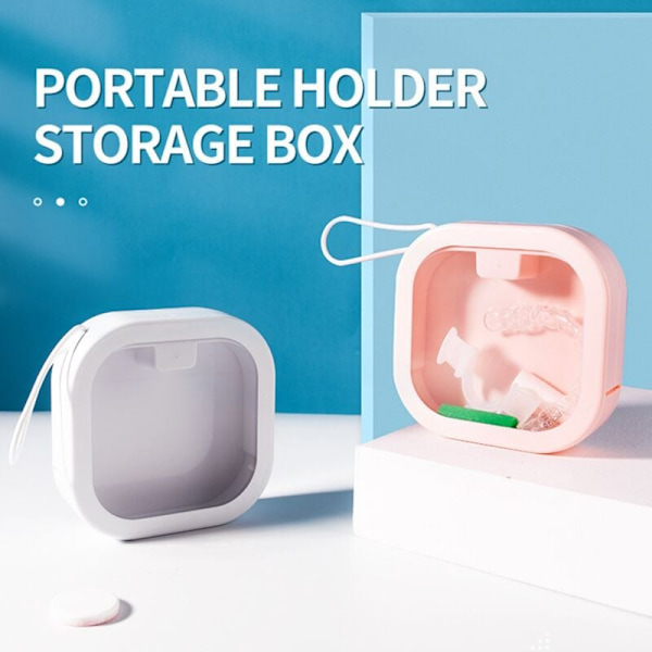 2 stk. hårstrik-arrangør, bærbar rejse-qtip-holder, badeværelsesopbevaringsarrangør qtip vatpinddispenser Dispenser Box
