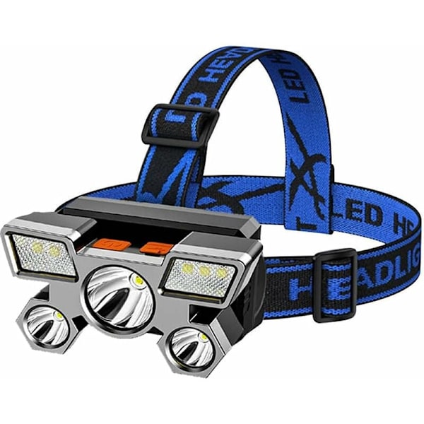 LED-majakka, 4 valaistustilaa, USB-ladattava majakka liikeanturilla, vedenkestävä IPX4-majakka, sopii kalastukseen, leirintään, lukemiseen