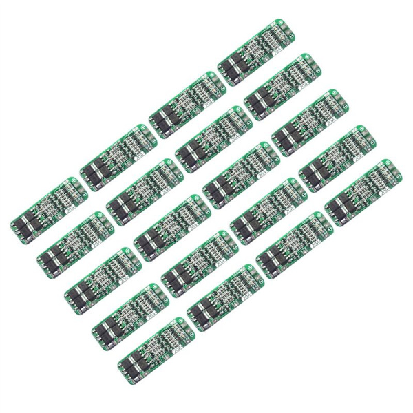 20 stk. 3S 20A 18650 Lithium Batteri Oplader PCB BMS Beskyttelsesplade Li-Ion Opladningsmodul 11.1V 12V 12.6V