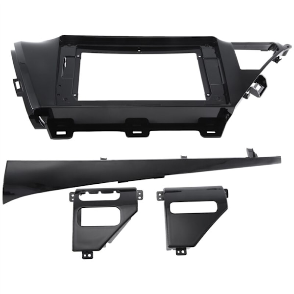 10,1 tums 2 Din bilradio Fascia för 2018 2019 2020 2021 Stereo Panel Dash Frame Trim Kit Face