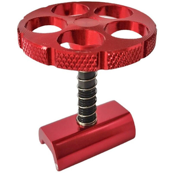 C Bike Cykelkrog Klemmeplade til Brompton 3SIXTY Aluminium Legering Magnetisk Hængsel Klemmeplade til Foldbar Cykel, Guld