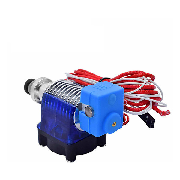 V6 Bowden J-Head Hotend Kit All Metal 24V 1.75M 4.1 Throat Nozzle Heat Break PTFE Tube 1M för Fjärr Extruder